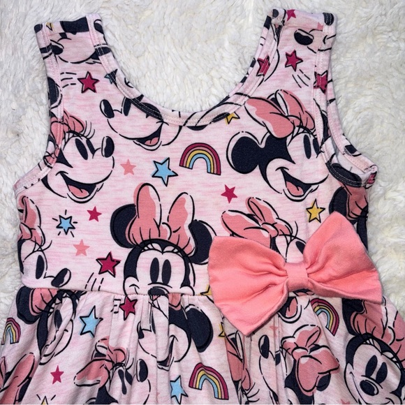 Disney Little Sleepies Play Collection Girls 5 Minnie Mouse Forever Twirl Dress - Picture 2 of 6